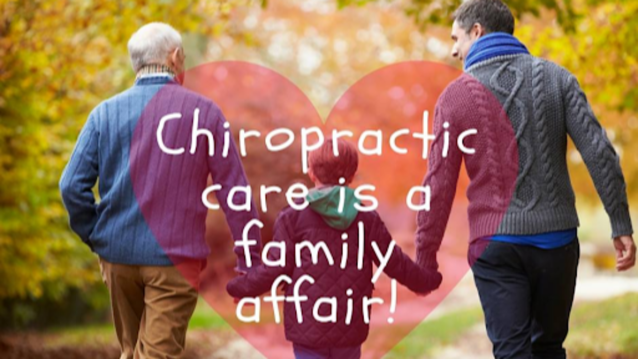 chiropractic care is a family affair meme